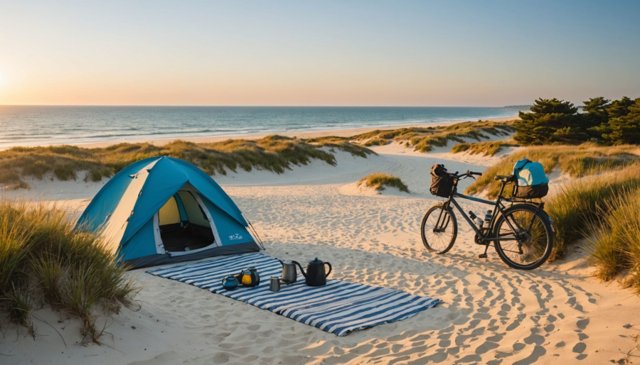 Lacanau erleben: campingurlaub zwischen surfwellen und pinienwäldern